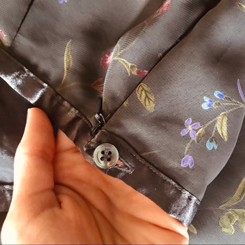 Taupe Vintage The Limited skirt - Picture 5 of 6